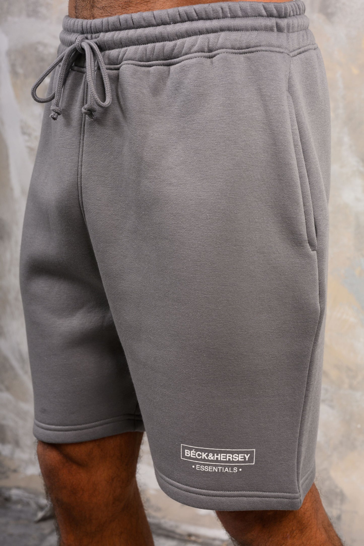 ESSENTIALS HOODY TEE & SHORT SET - LAVA