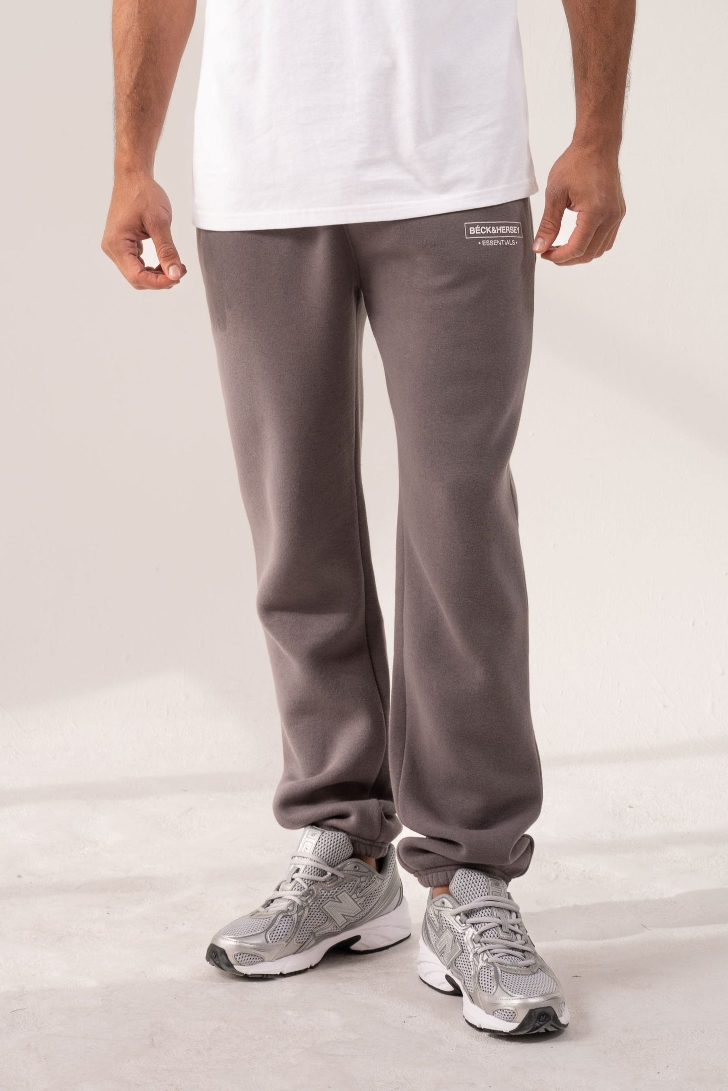 ESSENTIAL JOGGERS - CHARCOAL