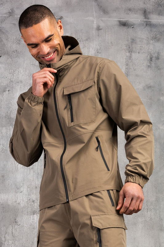 FALCON JACKET - DK TAUPE