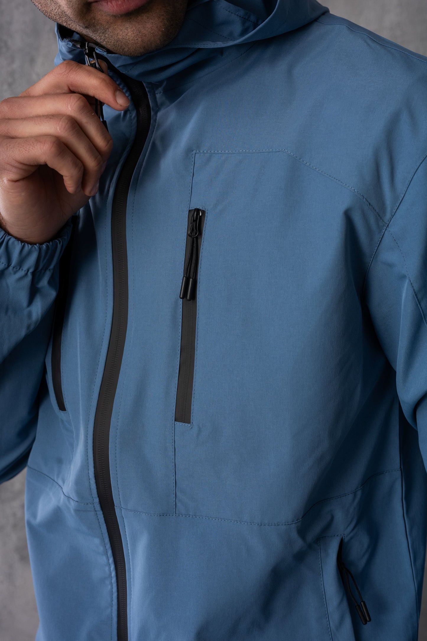 RAPTOR JACKET & SHORT SET - BLUE