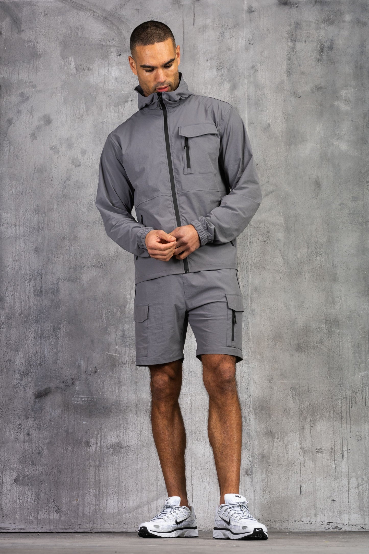 JETSTAR JACKET - MID GREY