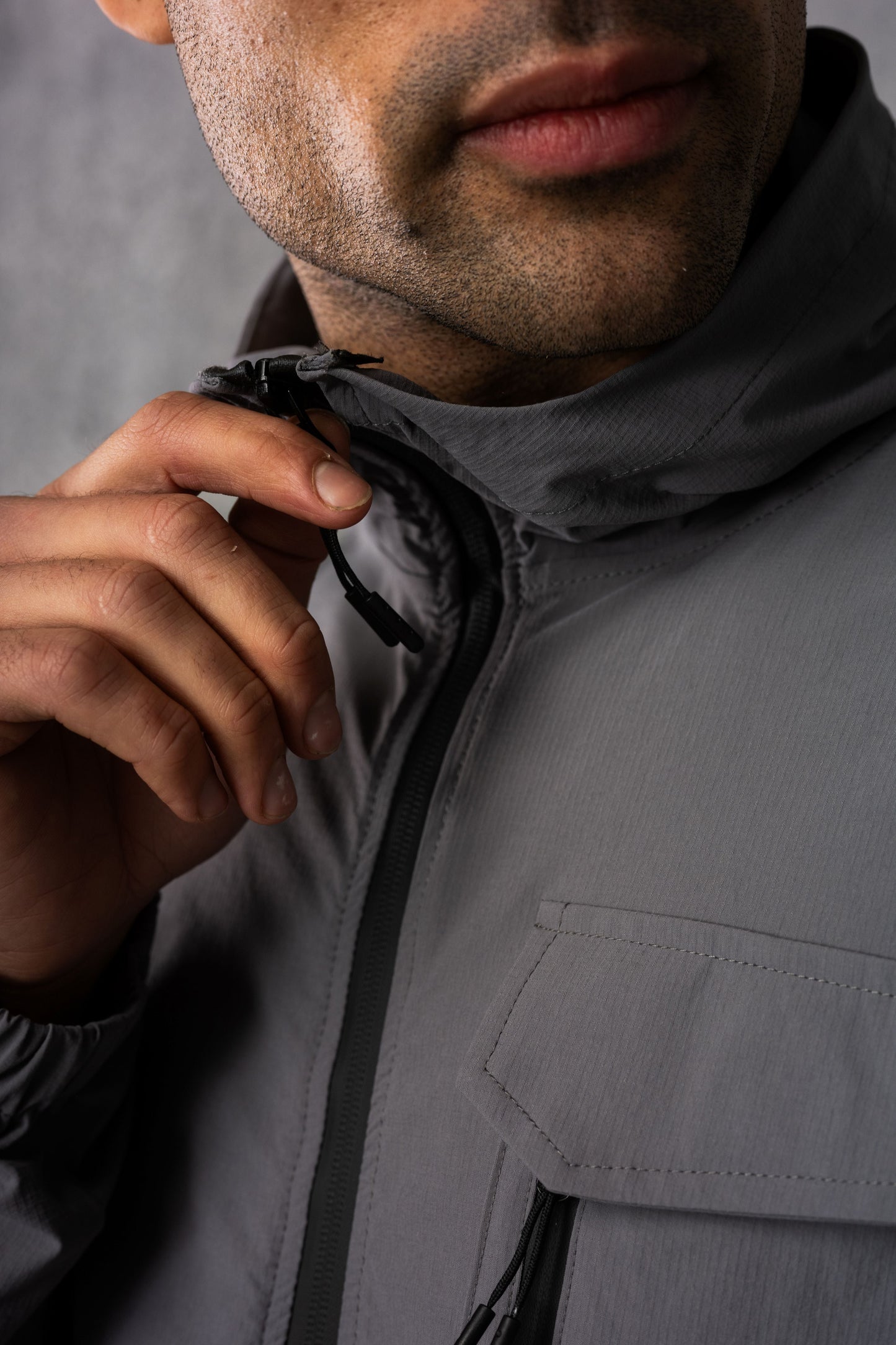 JETSTAR JACKET - MID GREY