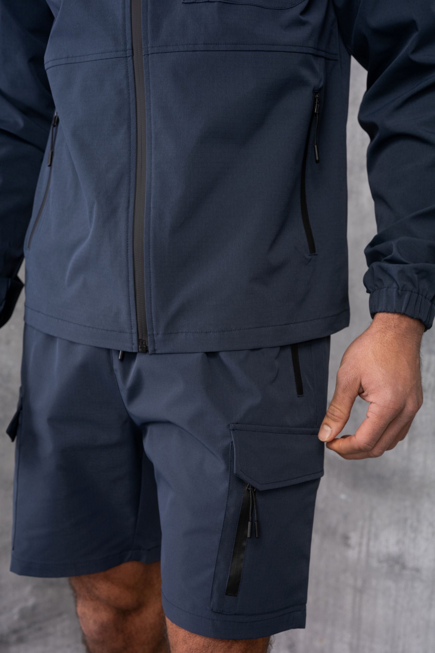 FALCON JACKET & SHORT SET - OMBRE