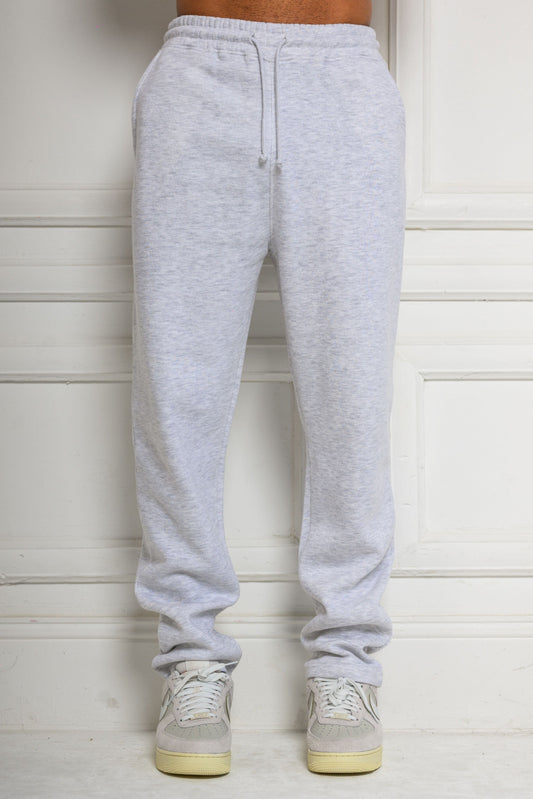 FELIX STRAIGHT LEG JOGGERS - GREY MARL