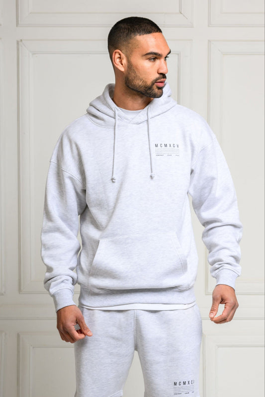 FENTON HOODIE - GREY MARL