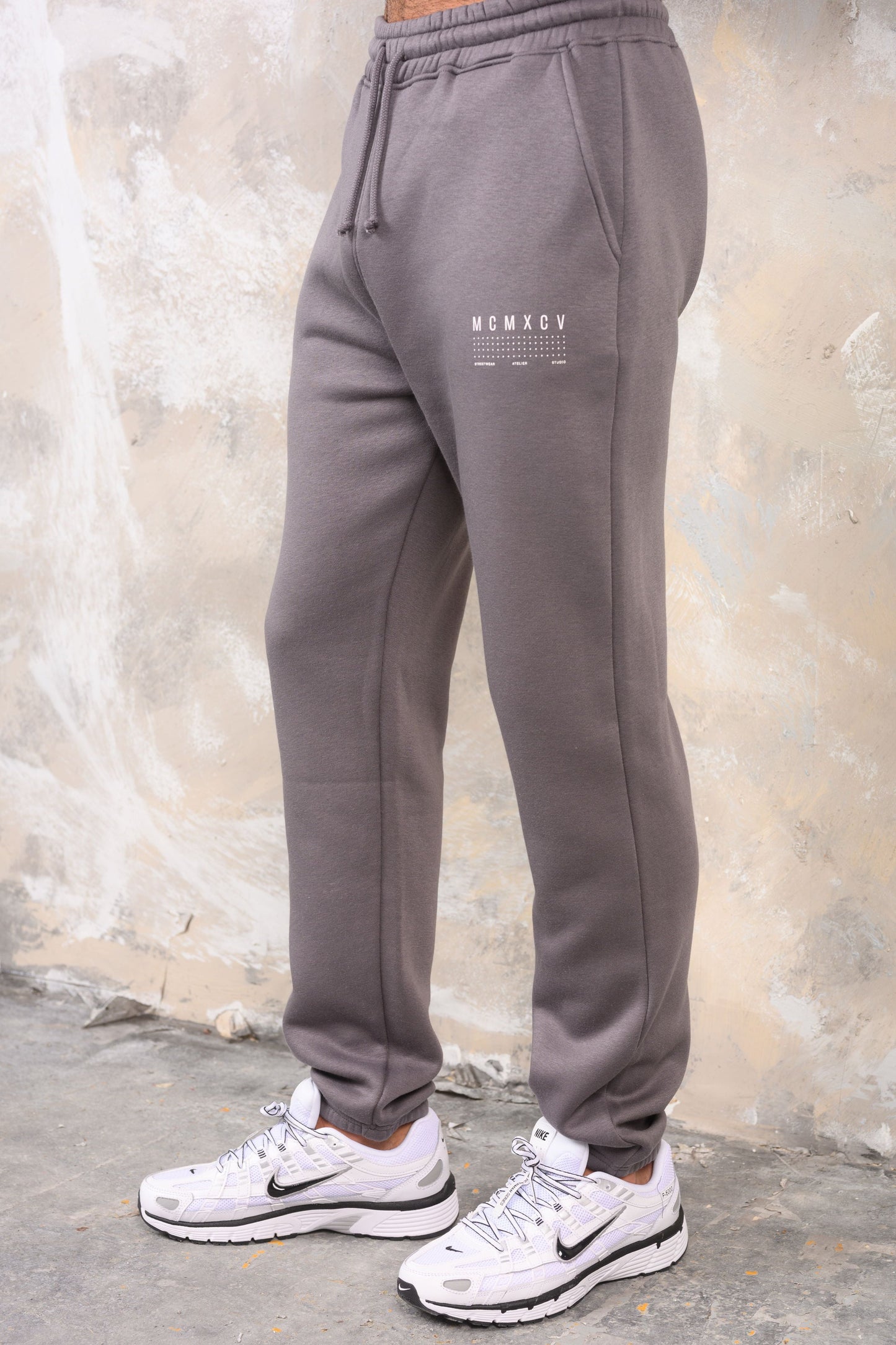 FENTON CUFFED JOGGERS - CHARCOAL