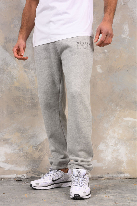 FENTON CUFFED JOGGERS - GREY MARL