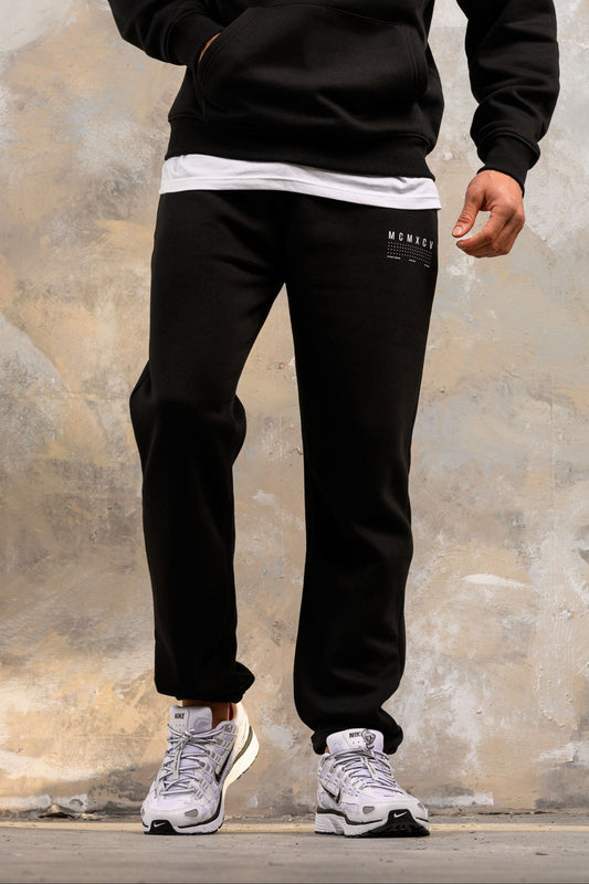 FENTON CUFFED JOGGER - BLACK
