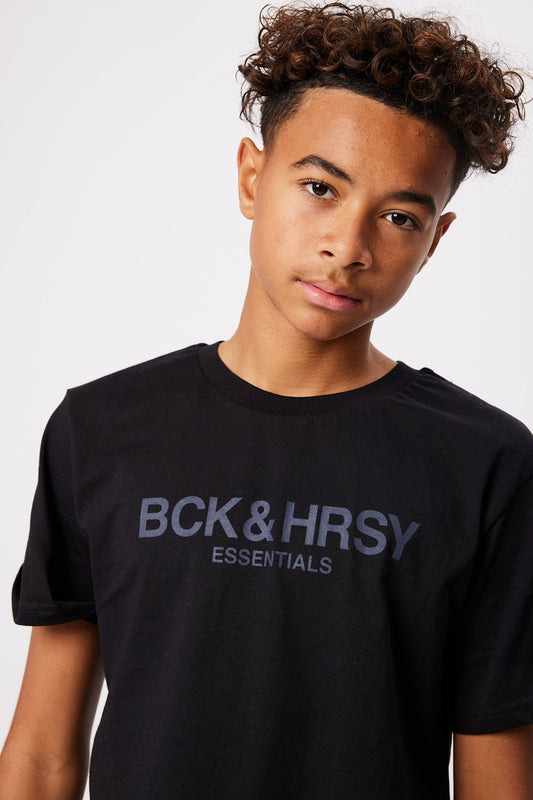 FRANCO BOYS T-SHIRT - BLACK