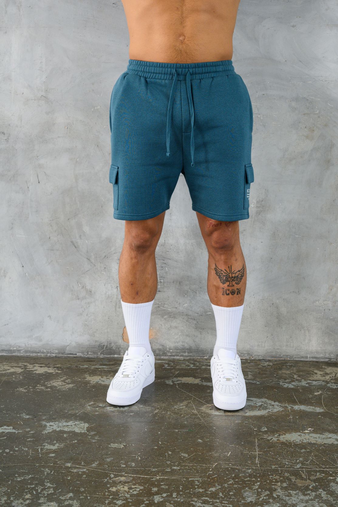 INTEGER CARGO SHORT - TEAL