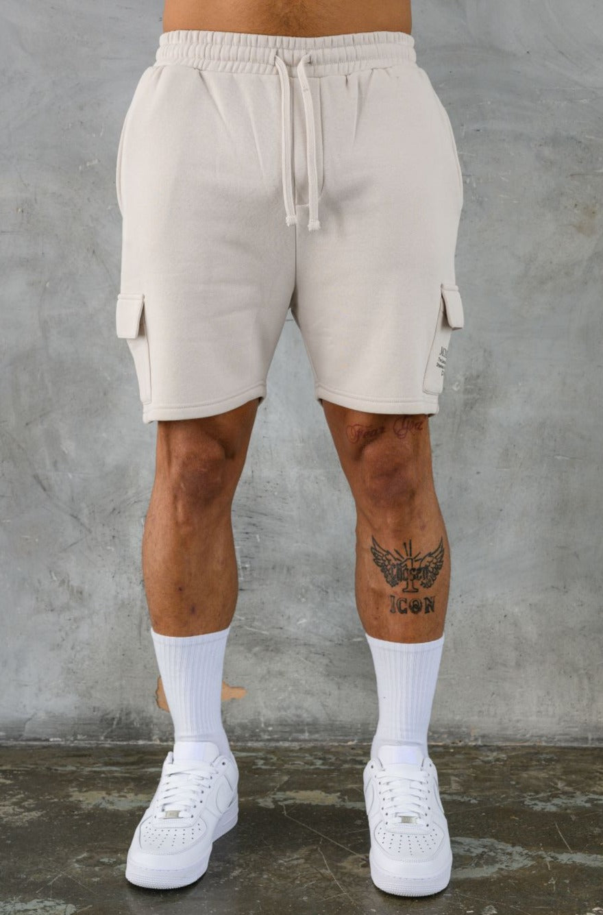 INTEGER CARGO SHORT - OFF WHITE