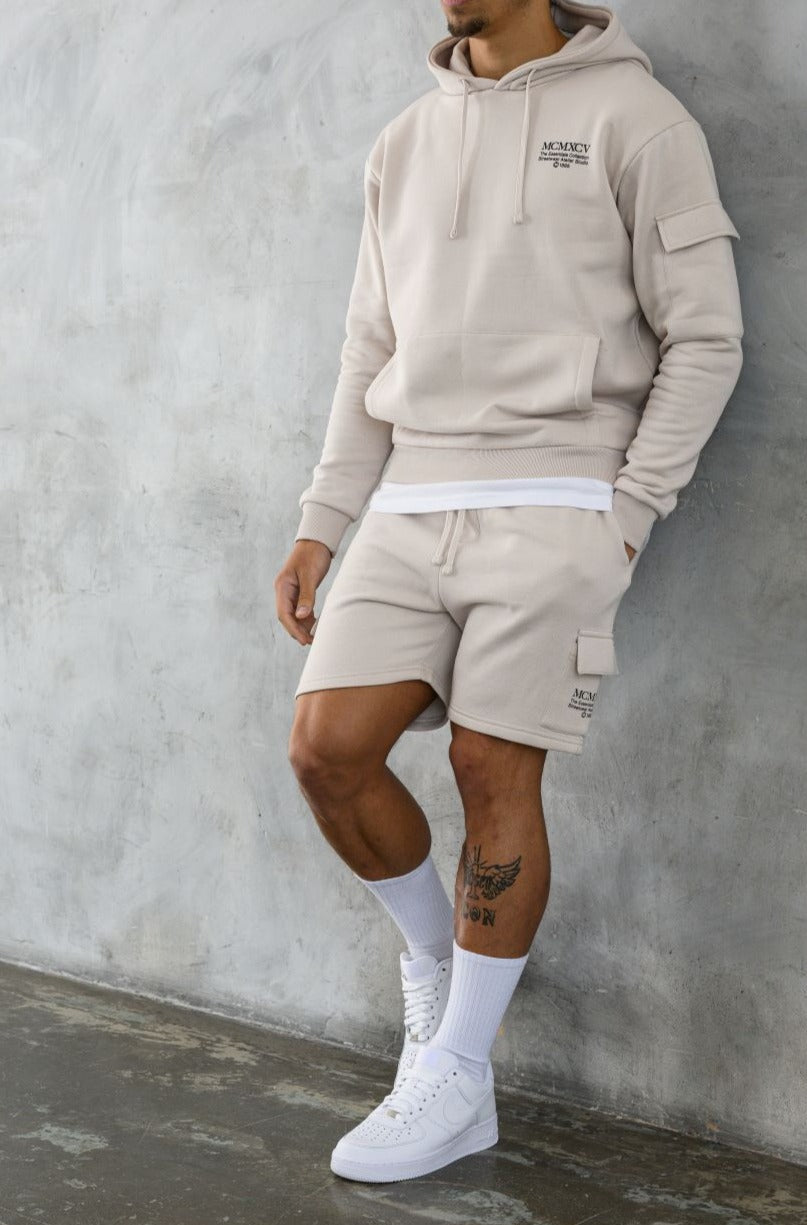 INTEGER CARGO SHORT - OFF WHITE