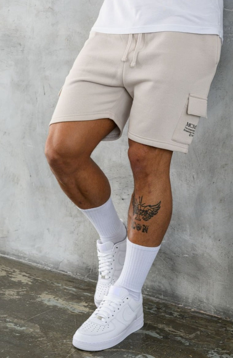 INTEGER CARGO SHORT - OFF WHITE