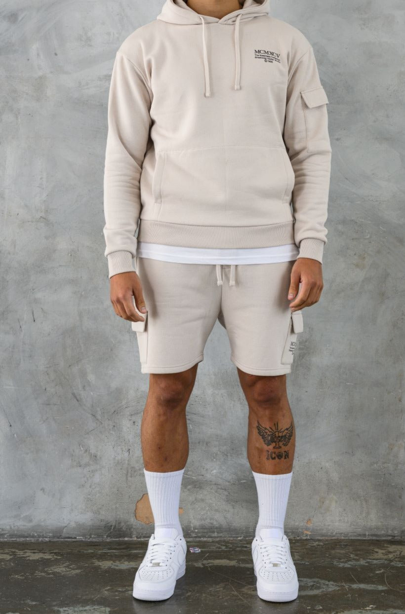 INTEGER CARGO SHORT - OFF WHITE