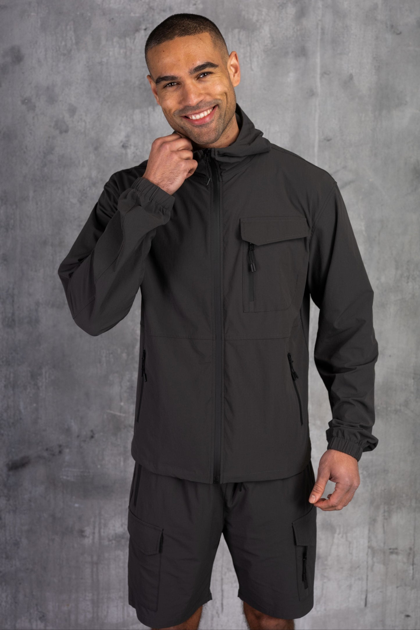 JETSTAR JACKET - IRON GREY