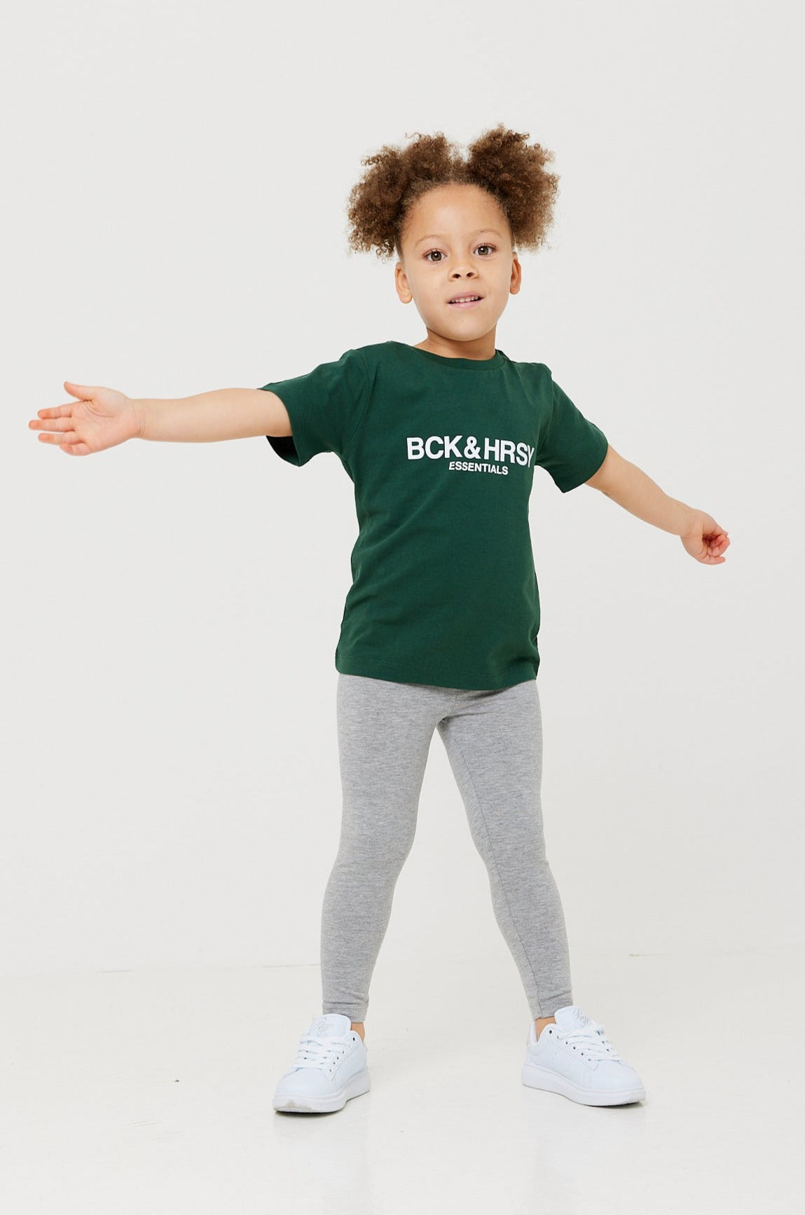 LILY Childrens T-Shirt - Forest Green