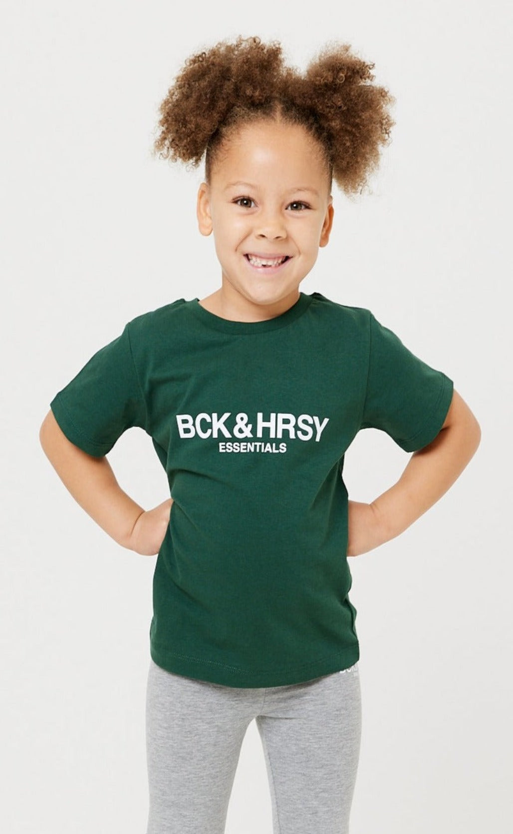 LILY Childrens T-Shirt - Forest Green