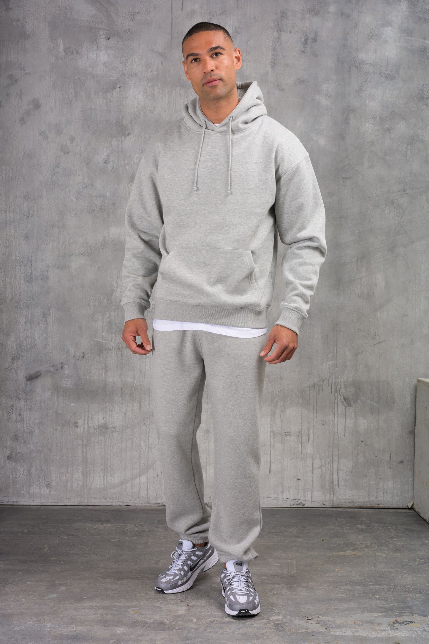 MATEUS TRACKSUIT - GREY MARL