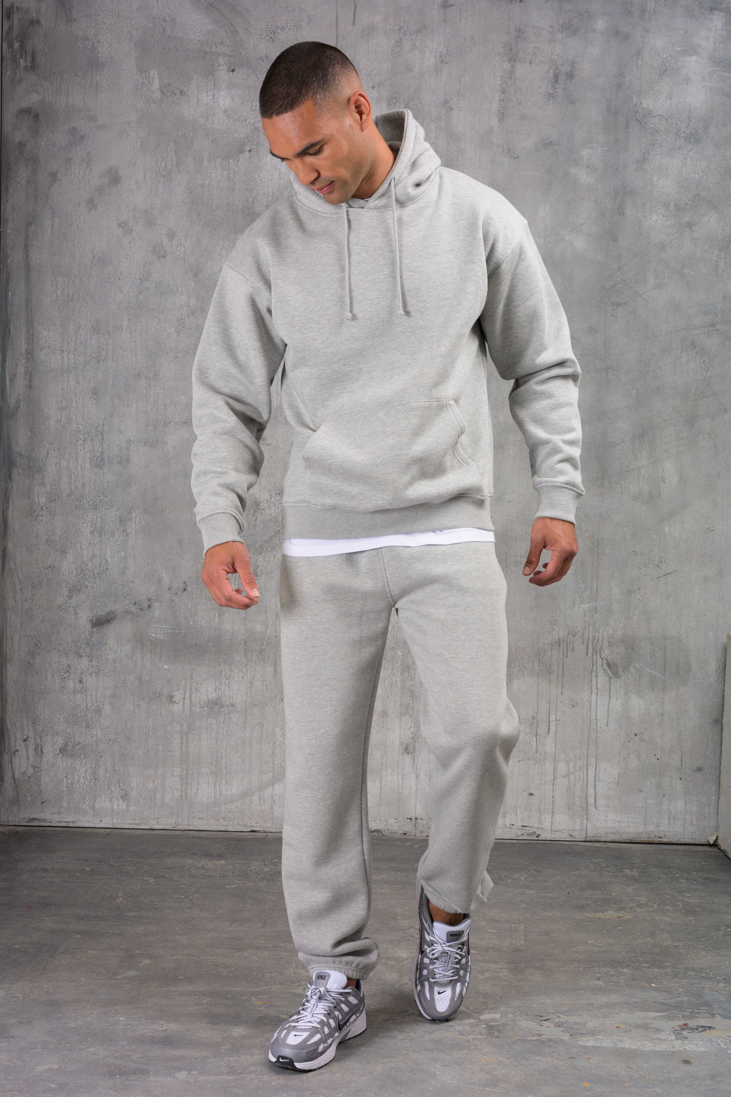 MATEUS TRACKSUIT - GREY MARL