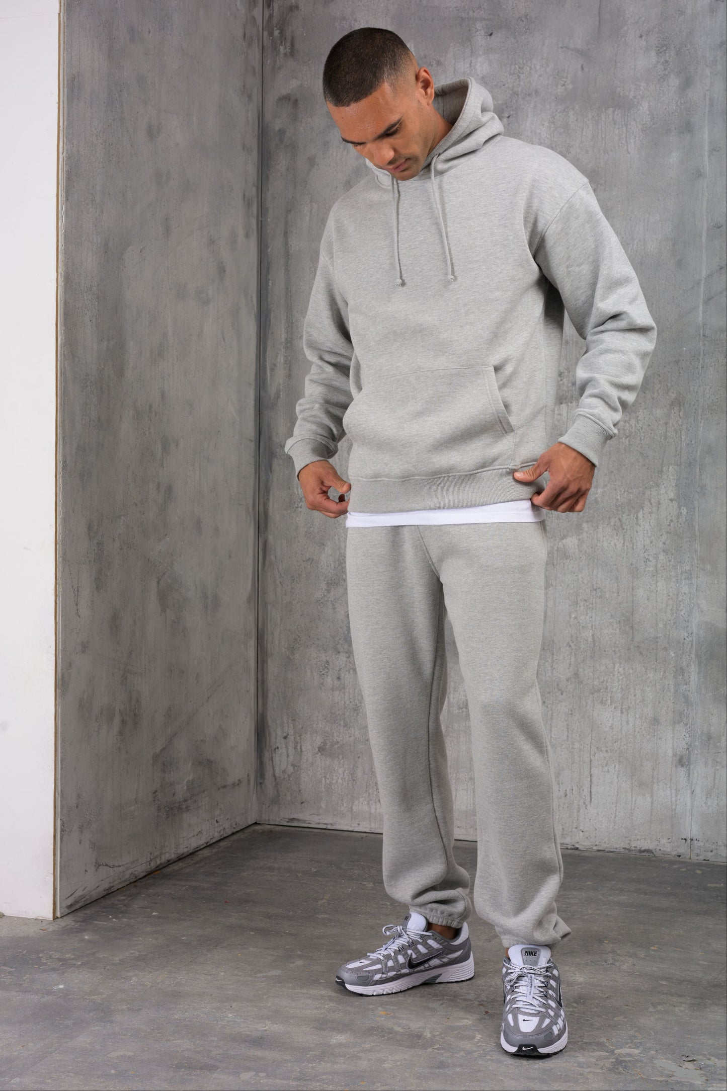 MATEUS TRACKSUIT - GREY MARL