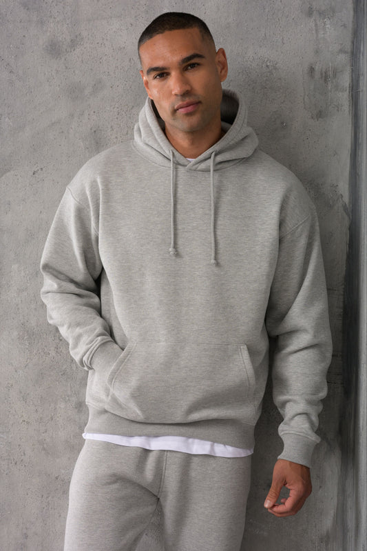 MATEUS HOODIE - GREY MARL