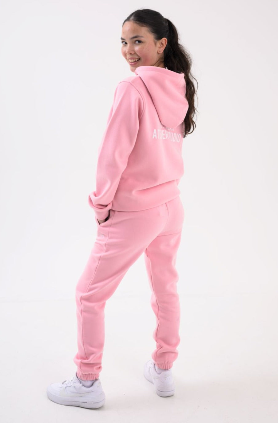 MAYA GIRLS JOGGER - CANDY PINK