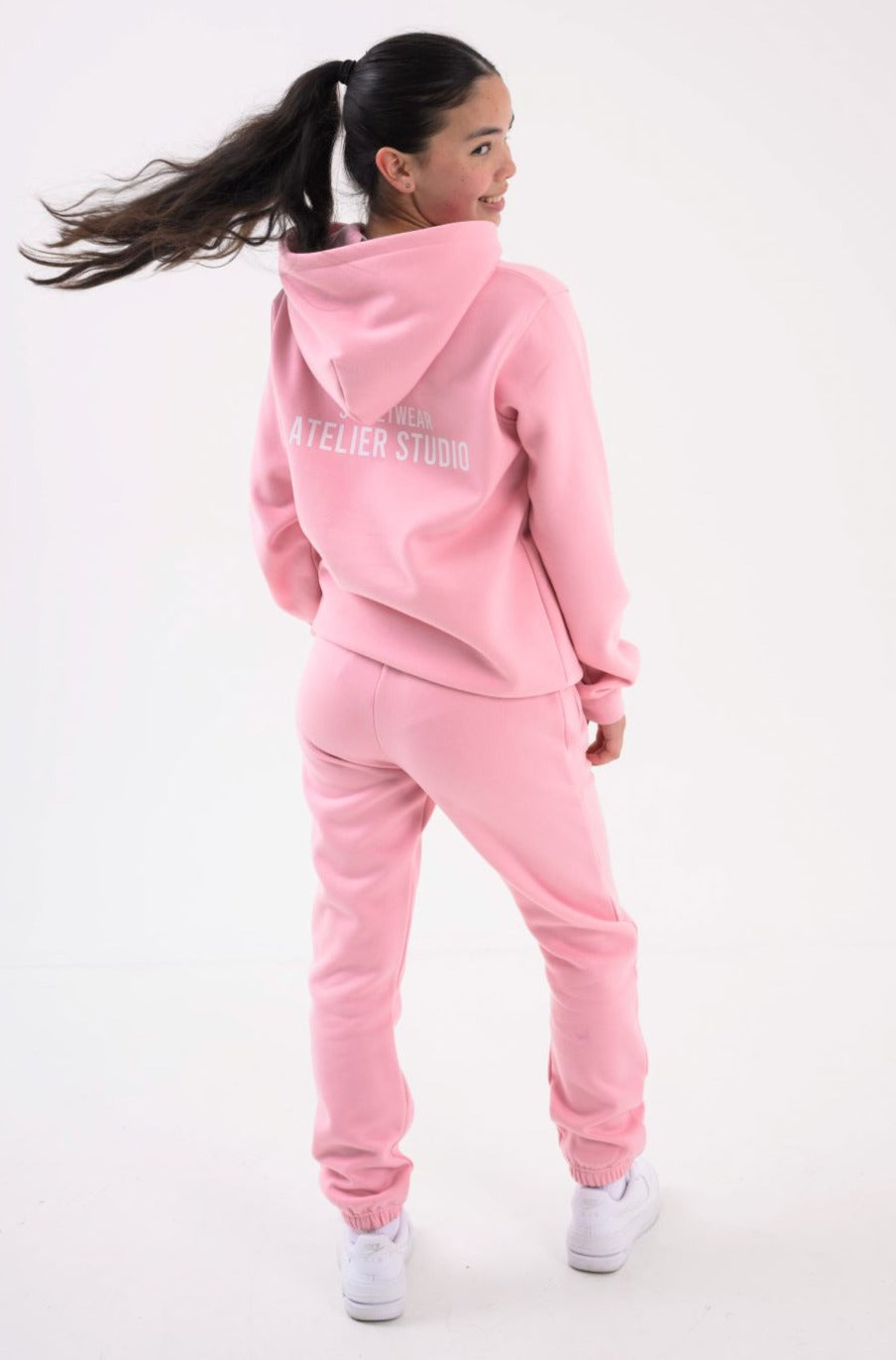 MAYA GIRLS JOGGER - CANDY PINK