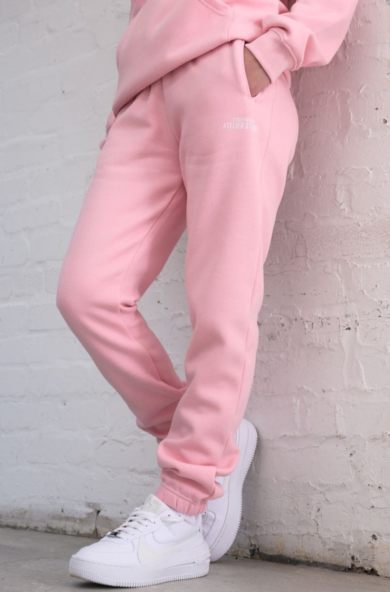 MAYA GIRLS JOGGER - CANDY PINK