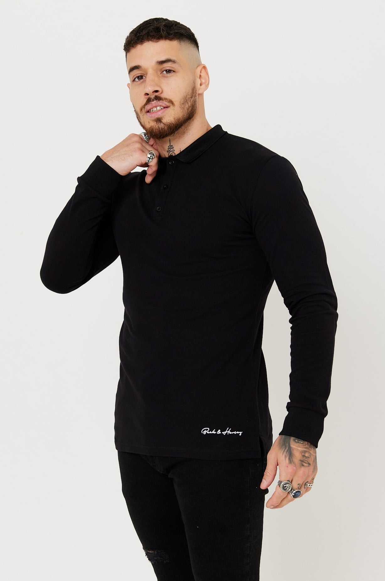 MITCHELL Polo Shirt - Black