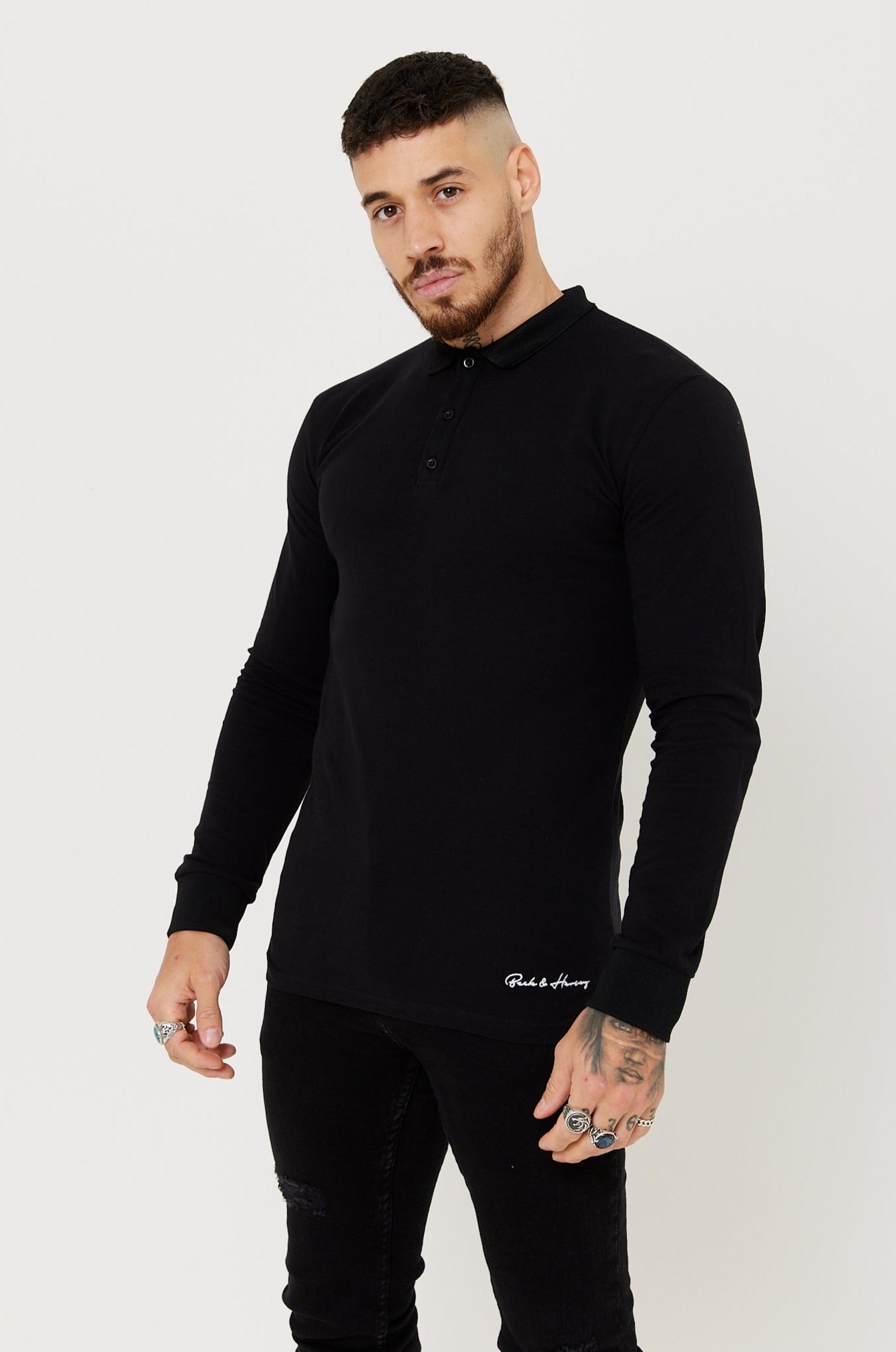 MITCHELL Polo Shirt - Black