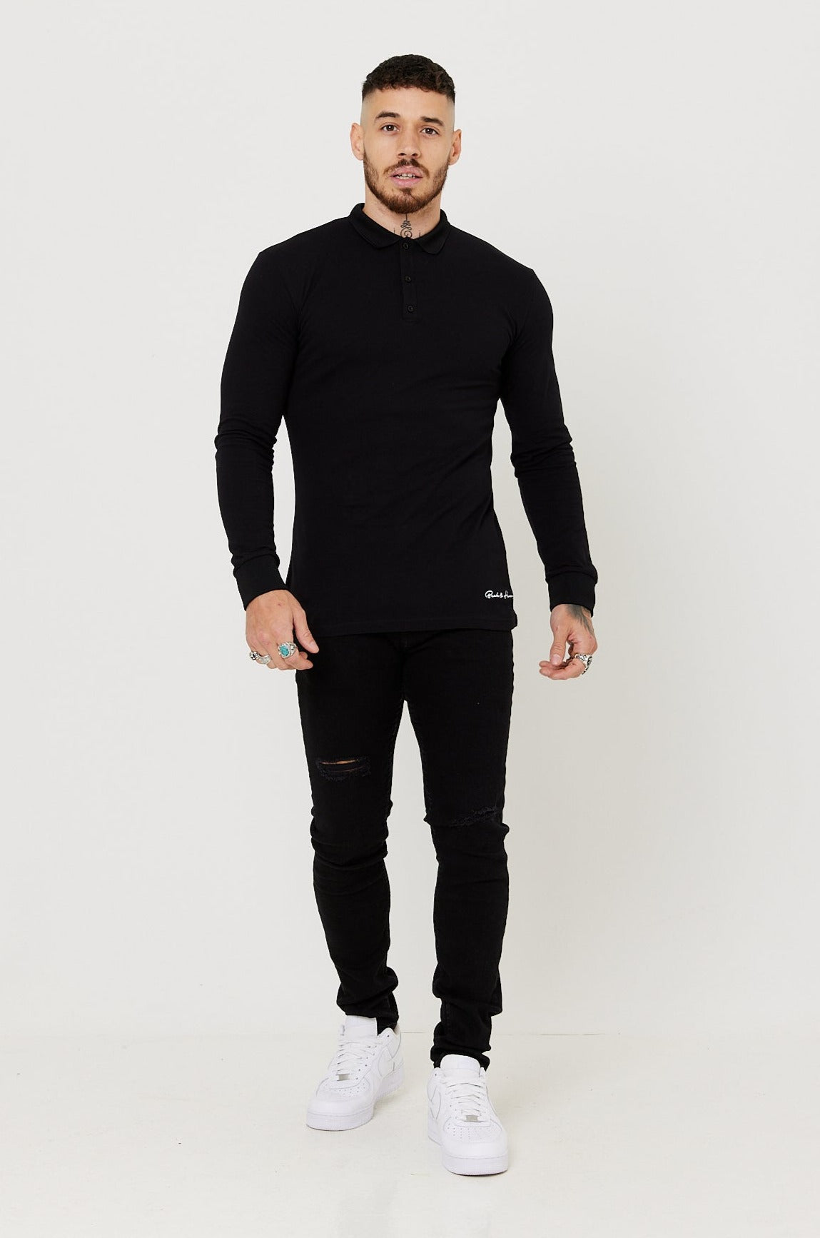 MITCHELL Polo Shirt - Black