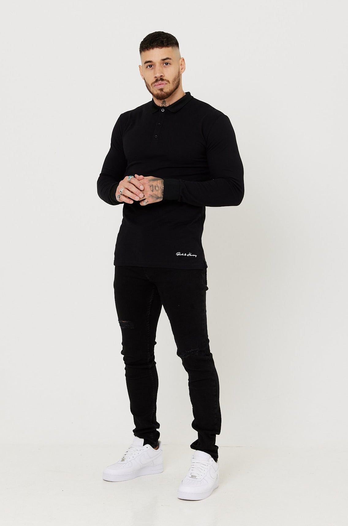 MITCHELL Polo Shirt - Black