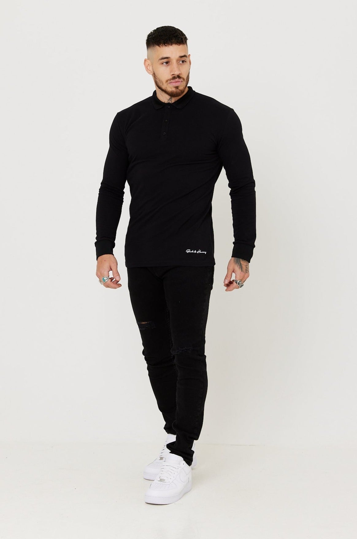 MITCHELL Polo Shirt - Black