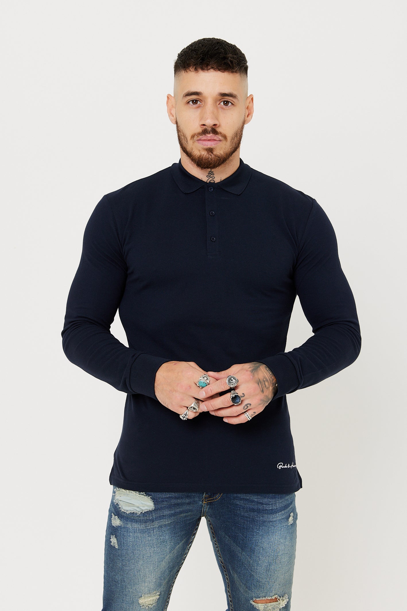 MITCHELL Polo Shirt - Navy