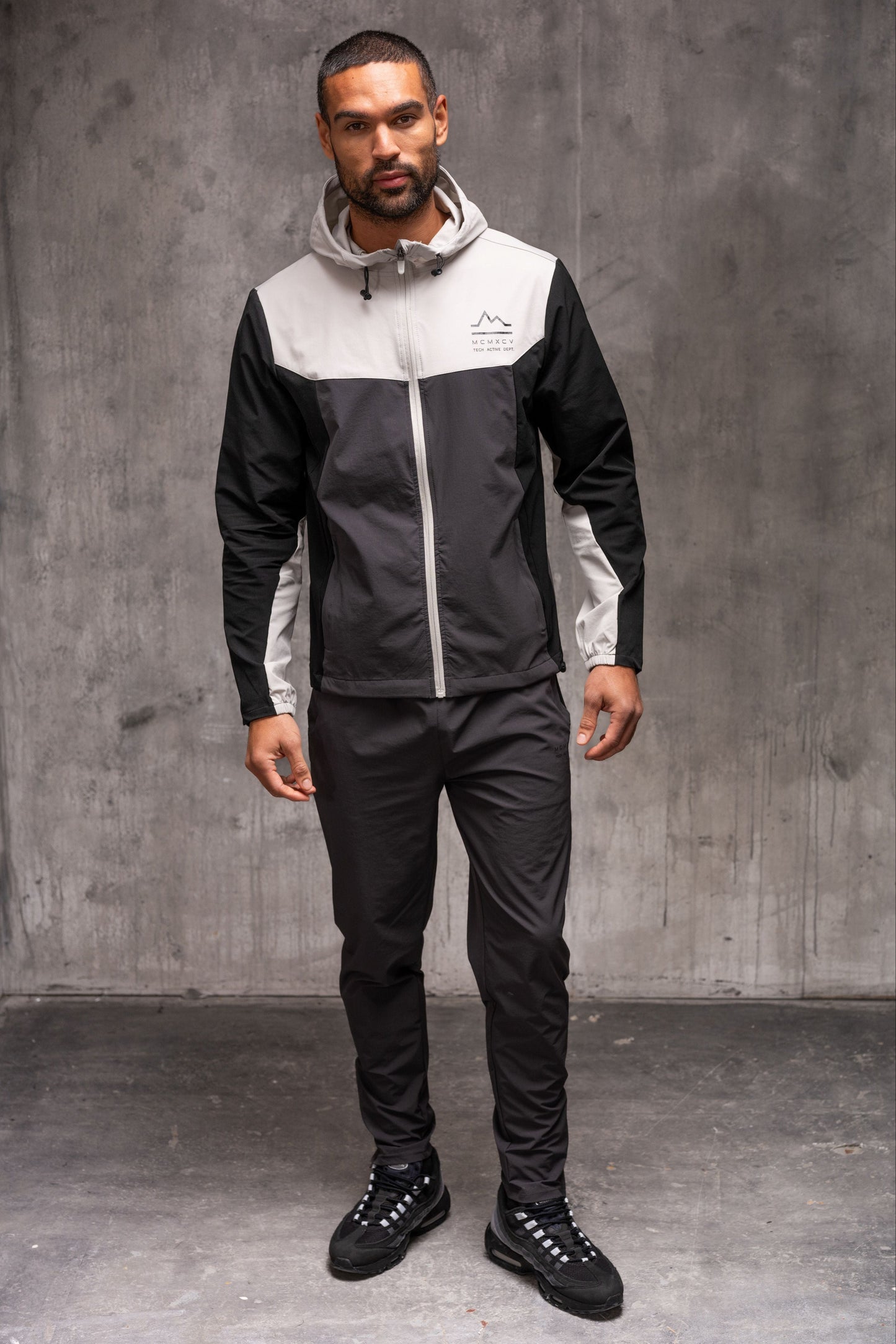 PULSE TECH JACKET - ASH/DKCHAR/BLK