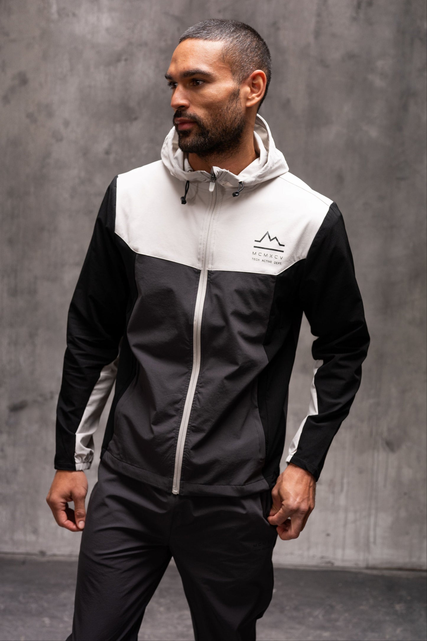 PULSE TECH JACKET - ASH/DKCHAR/BLK