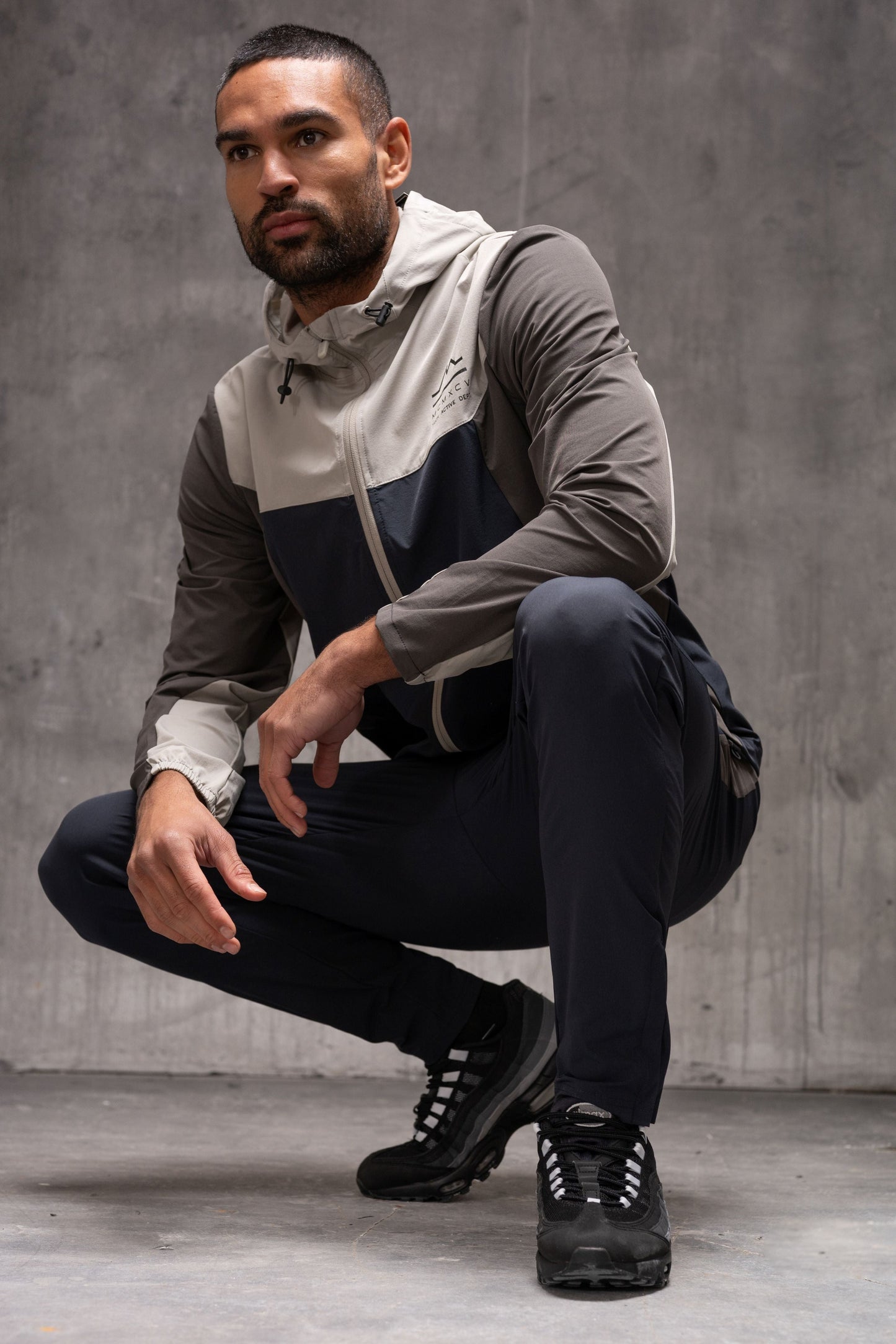 PULSE TECH JACKET - STONE/OMBRE/CHARCOAL