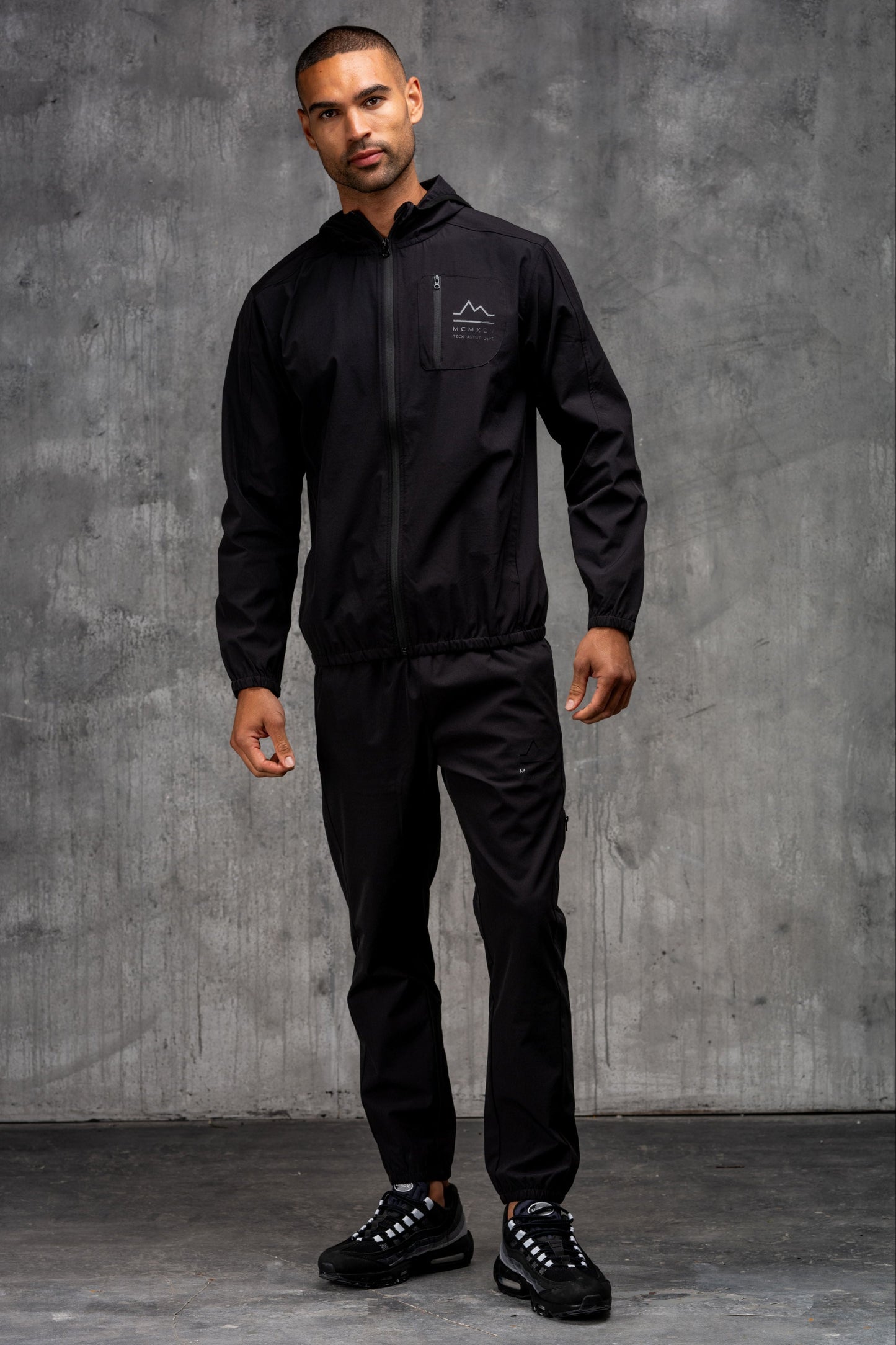 STEALTH TECH JACKET & PANT - BLACK