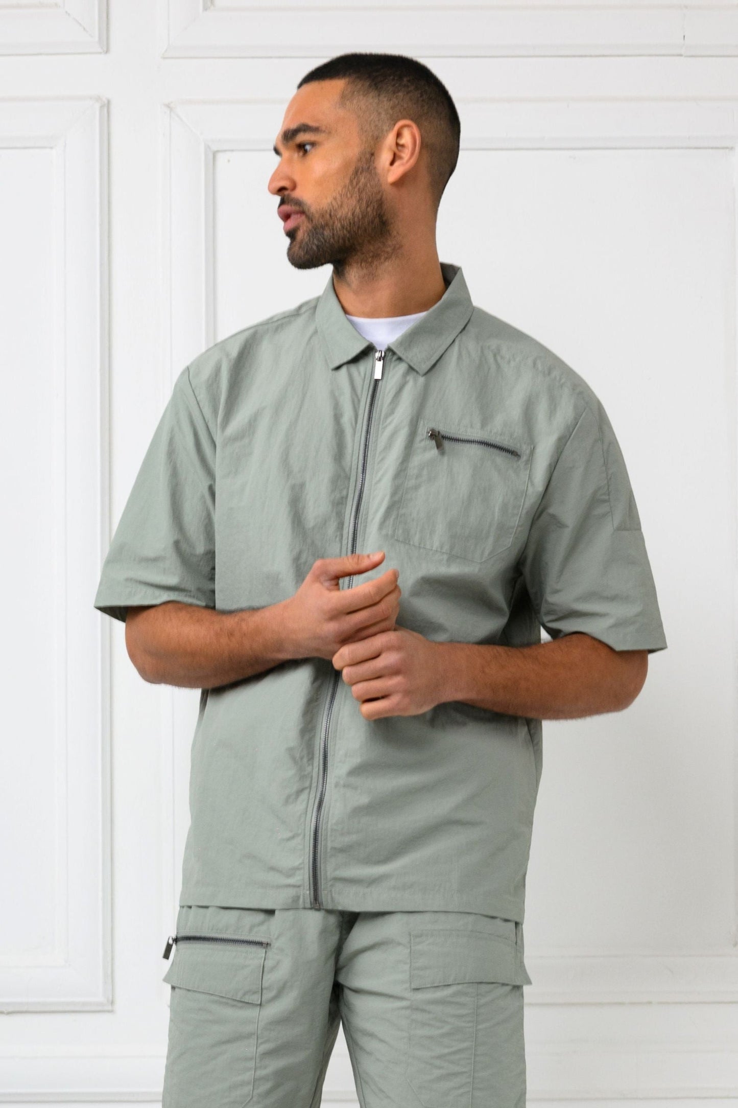 SULLY SHORT - CONCRETE