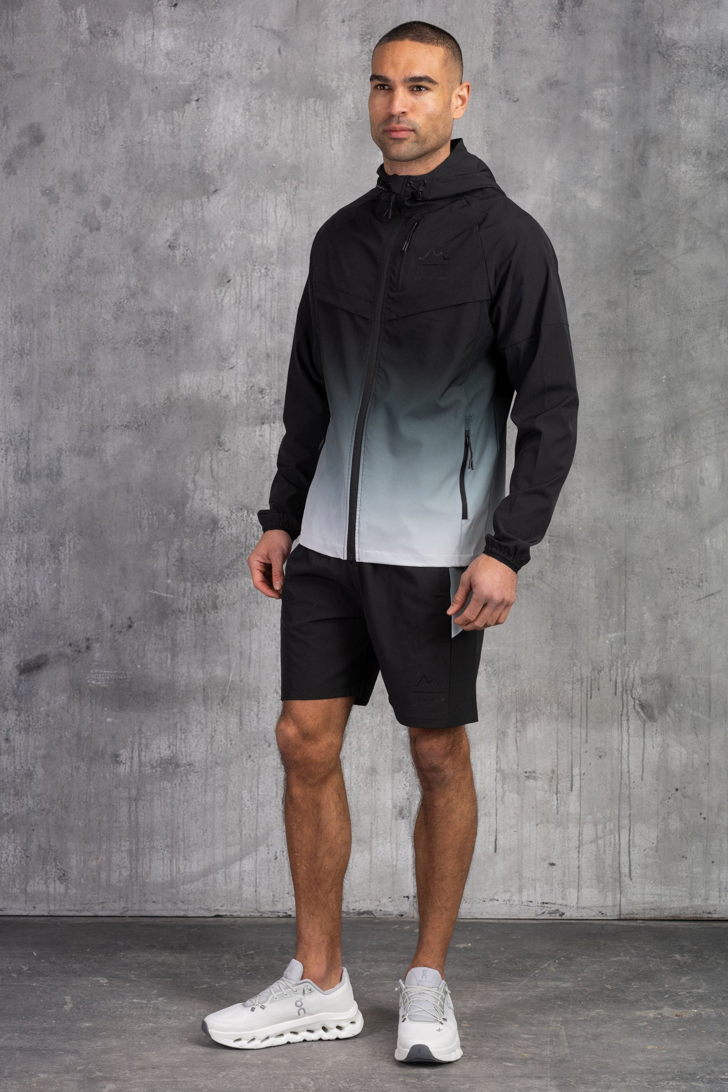 SURGE TECH SHORT - SILVER/BLACK