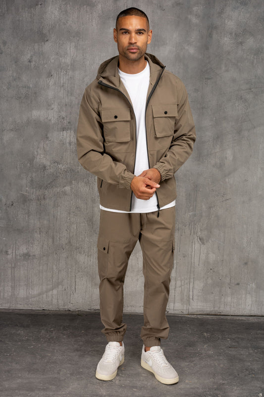 UNIT JACKET & PANT - TAUPE