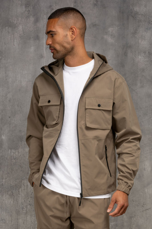 UNIT JACKET - TAUPE