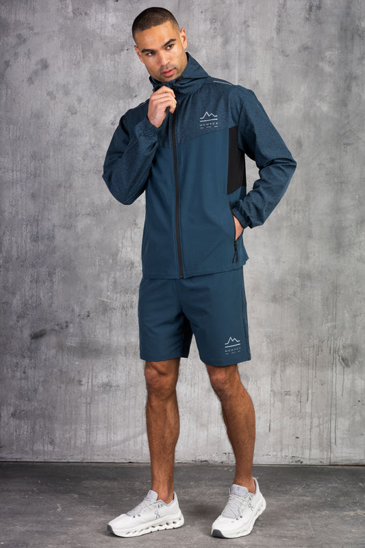 VICTORY WINDBREAKER JACKET & SHORT - DK PETROL