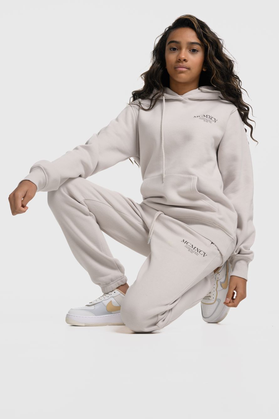 GLACIER GIRLS HOODIE - OFF WHITE