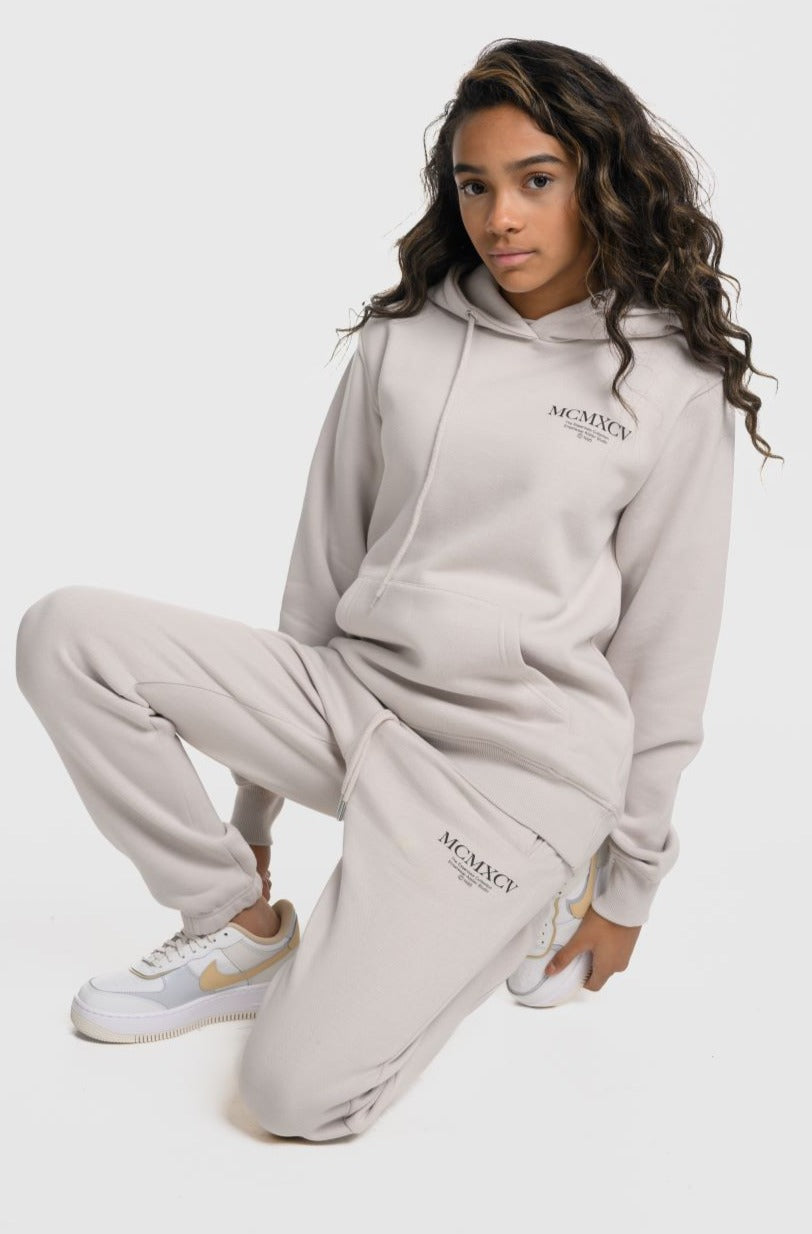 GLACIER GIRLS JOGGER - OFF WHITE