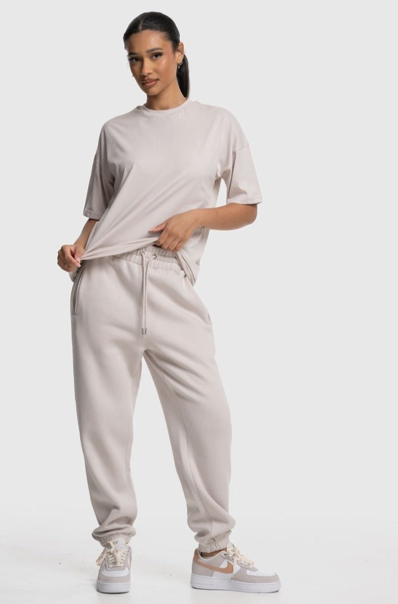 LOUNGE JOGGER - OFF WHITE