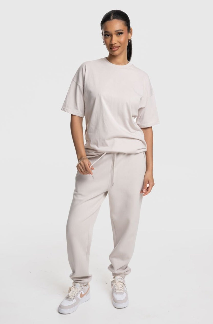 LOUNGE JOGGER - OFF WHITE