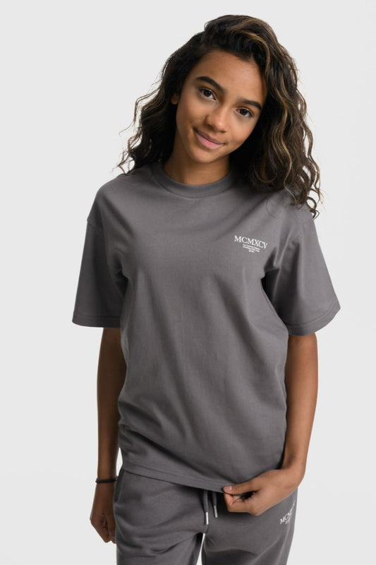 Beck & Hersey NERO Girls T-Shirt - Slate
